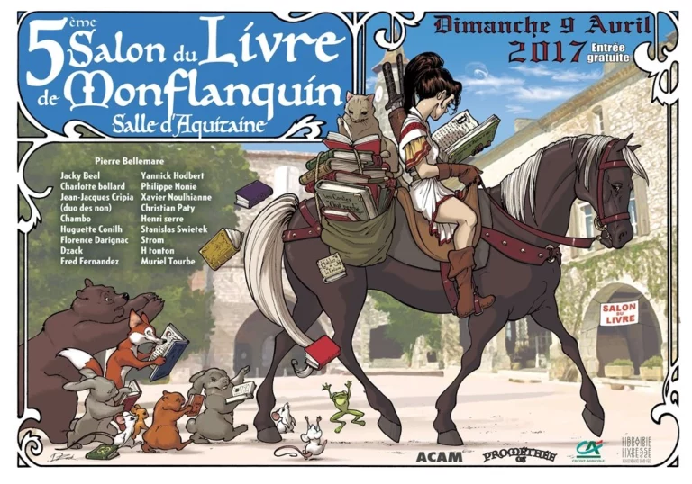 Livresse au 5ème Salon du Livre de Monflanquin