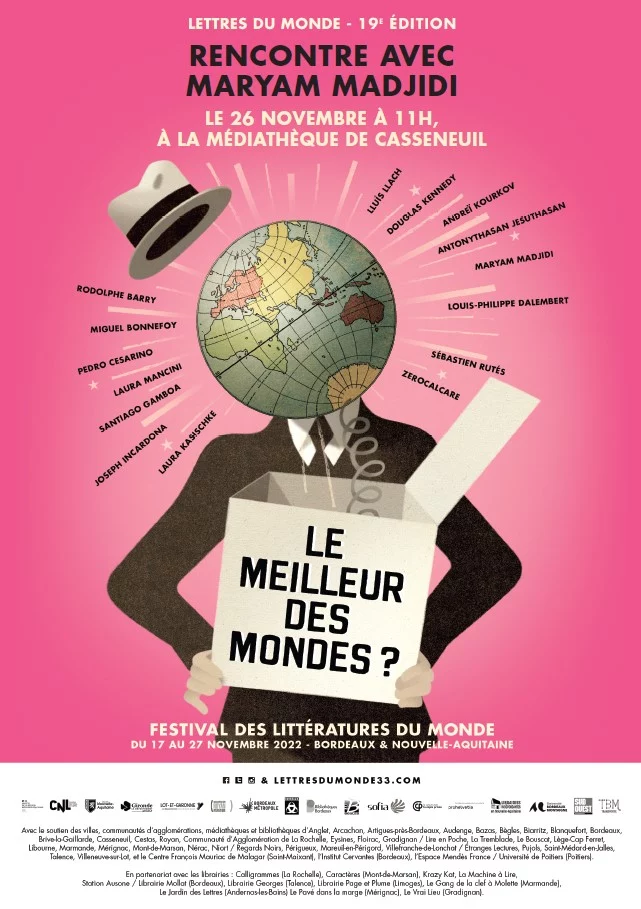 Lettres du monde : rencontre avec Maryam Madjidi à Casseneuil