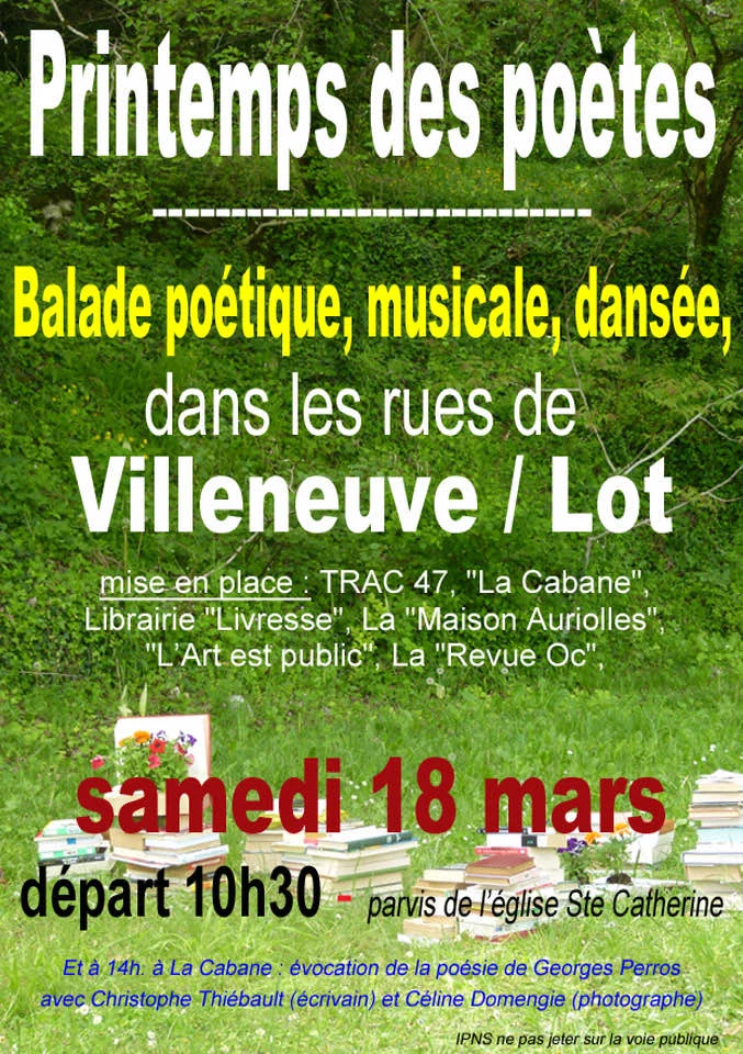 Balade poétique et évocation de la poésie de Georges Perros