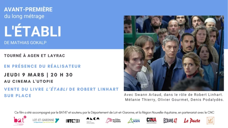 Avant-première du film l&rsquo;Établi !  [Erratum]