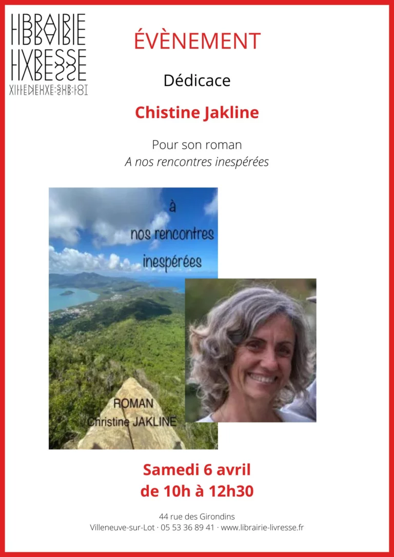 Dédicace : Christine Jakline