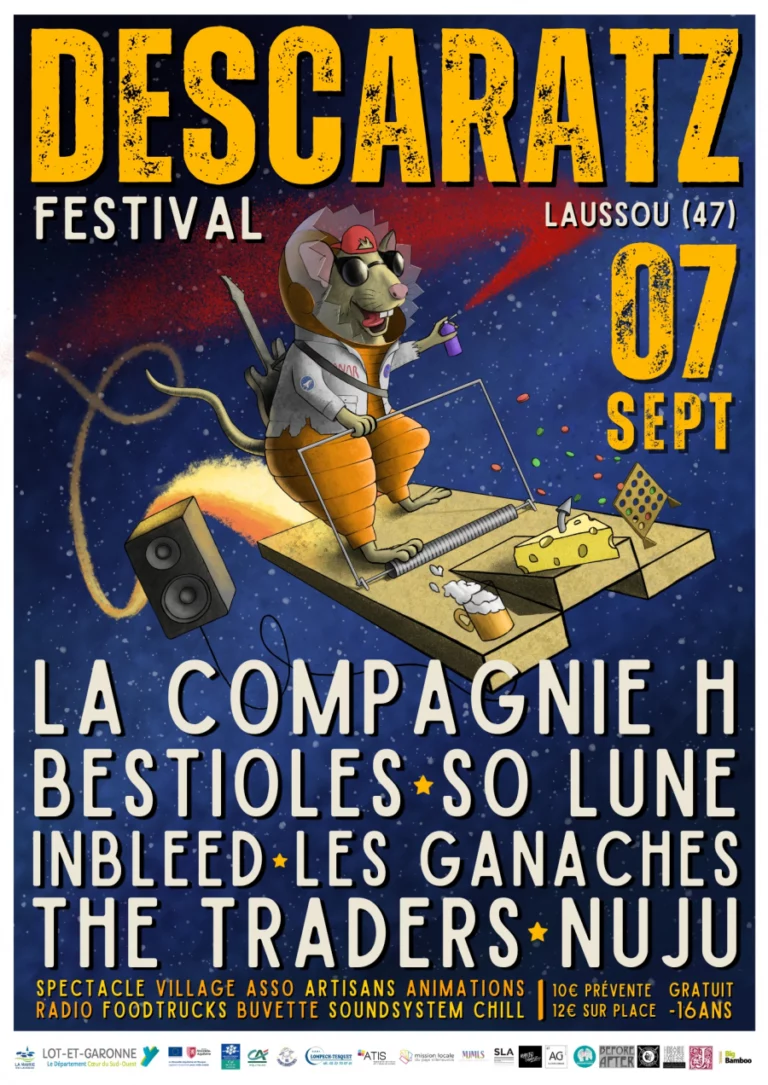 Livresse au Descaratz Festival!
