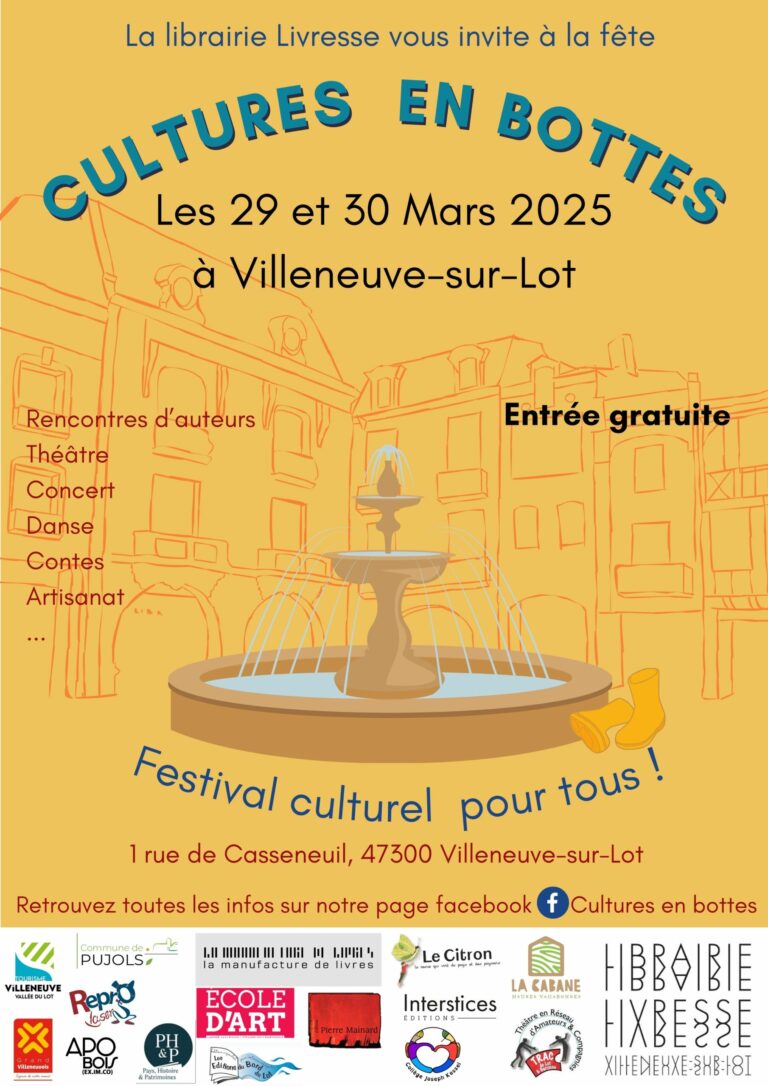 J-2 avant Cultures en bottes !