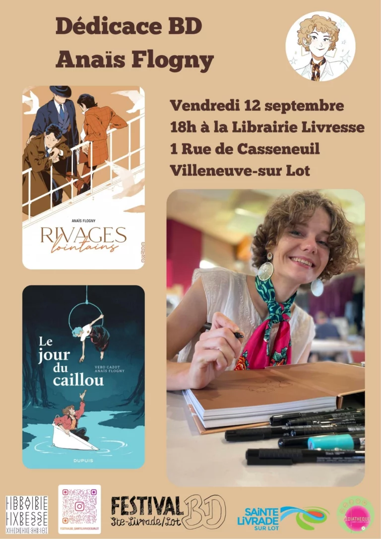 Rappel dédicace : Anaïs Flogny