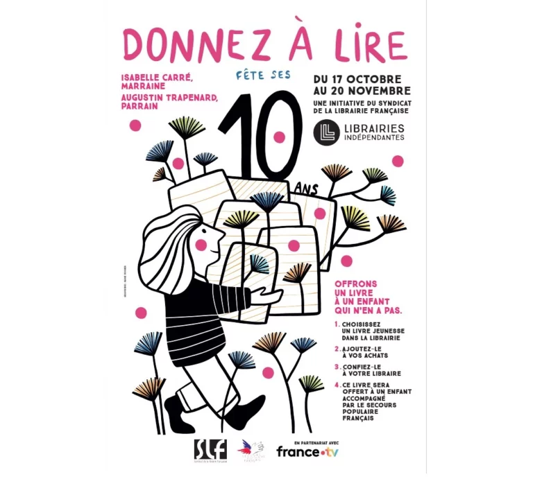 C&rsquo;est le moment de Donne(r) à lire!